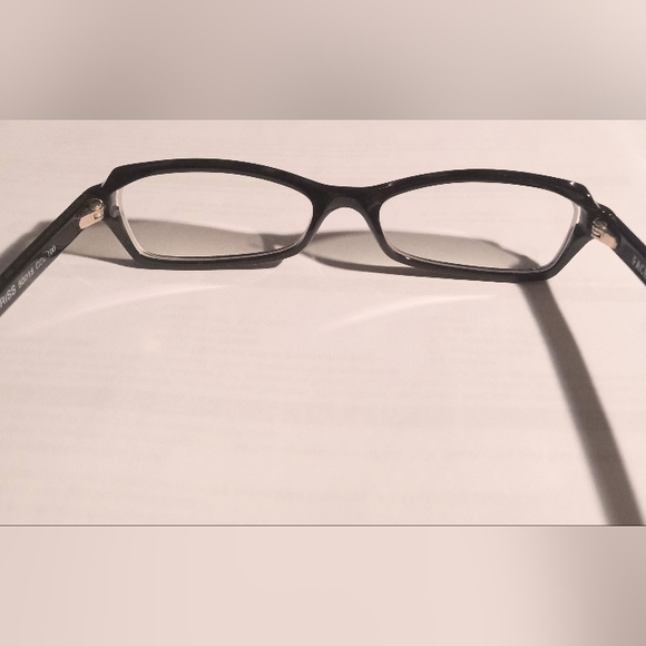 Vintage Luxury Handmade Face a Face Paris Criss Black Women's Eyeglasses Frame - Picture 7 of 11